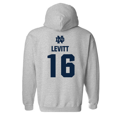 Notre Dame - NCAA Softball : Olivia Levitt - Classic Fashion Shersey Hooded Sweatshirt