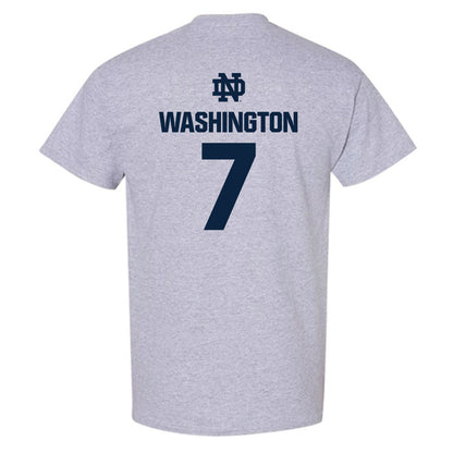 Notre Dame - NCAA Football : Tyrus Washington - Classic Fashion Shersey T-Shirt-1
