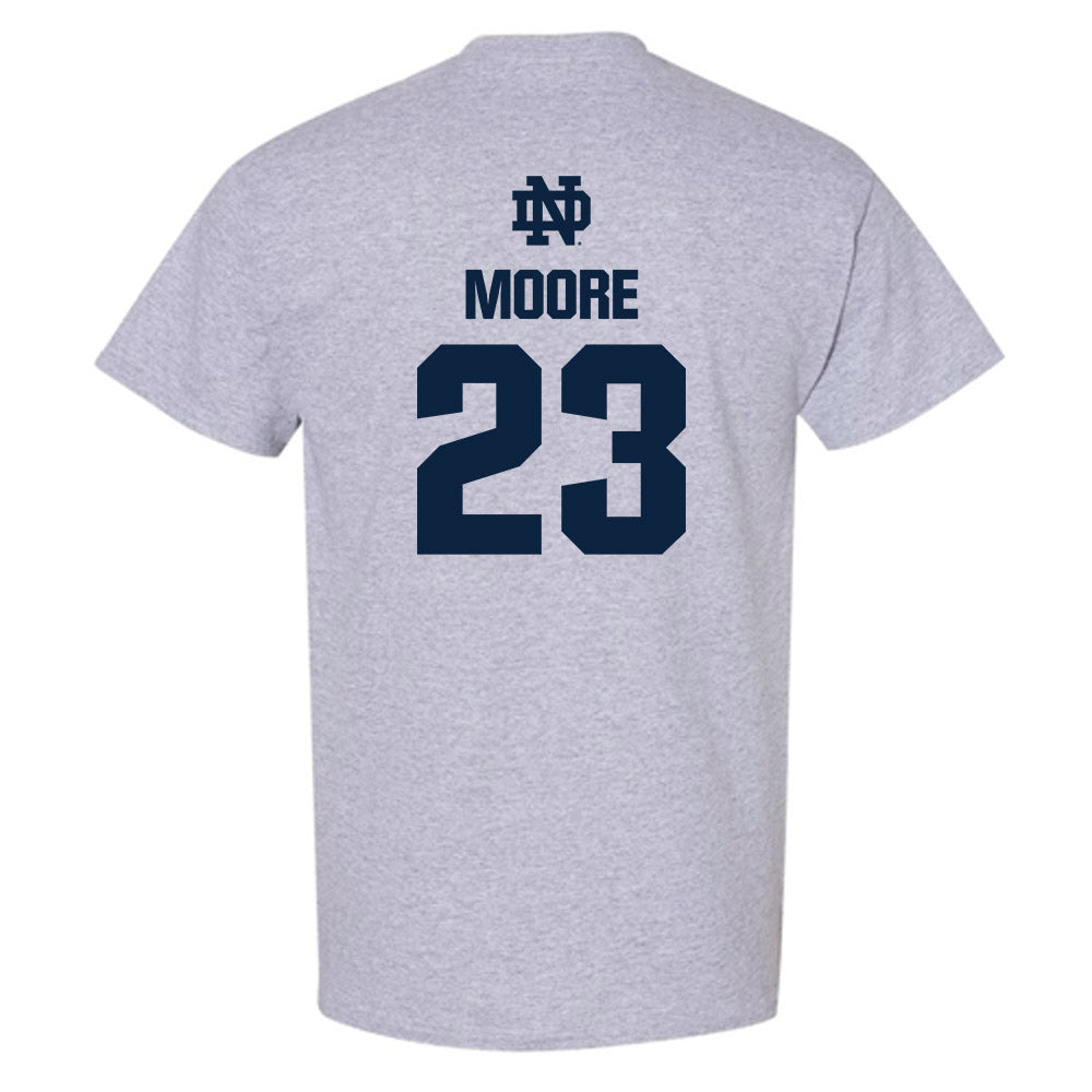 Notre Dame - NCAA Women's Basketball : Iyana Moore - Classic Fashion Shersey T-Shirt-1