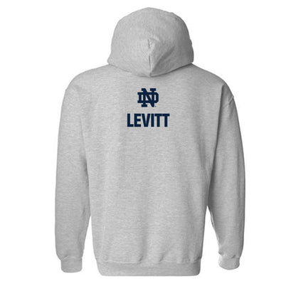 Notre Dame - NCAA Women's Golf : Jordan Levitt - Classic Fashion Shersey Hooded Sweatshirt-1