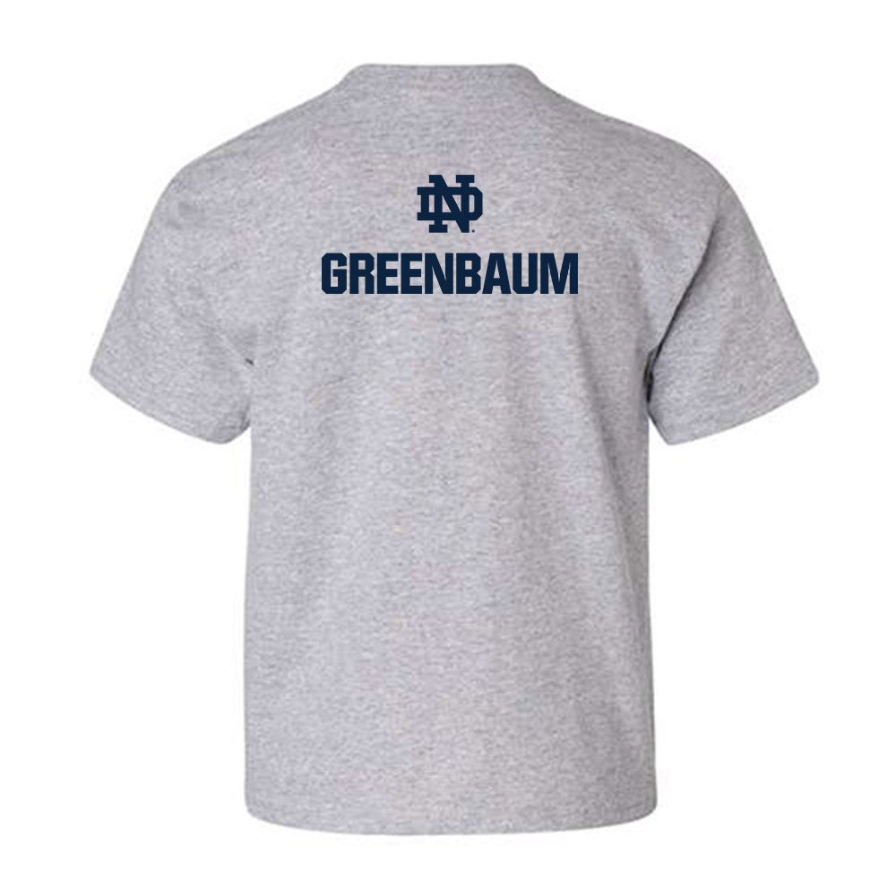 Notre Dame - NCAA Men's Fencing : Ian Greenbaum - Classic Fashion Shersey Youth T-Shirt-1