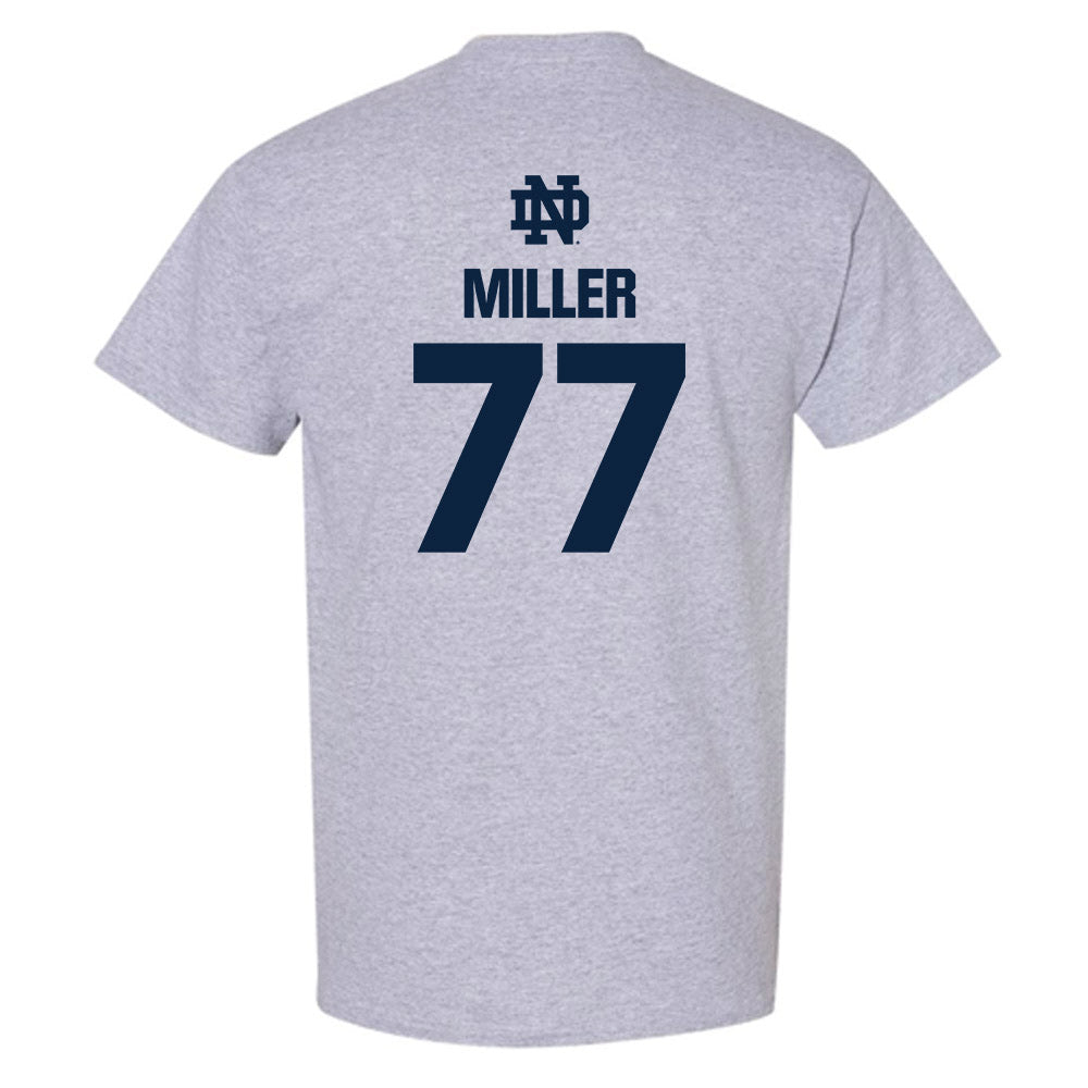 Notre Dame - NCAA Men's Lacrosse : Luke Miller - Classic Fashion Shersey T-Shirt