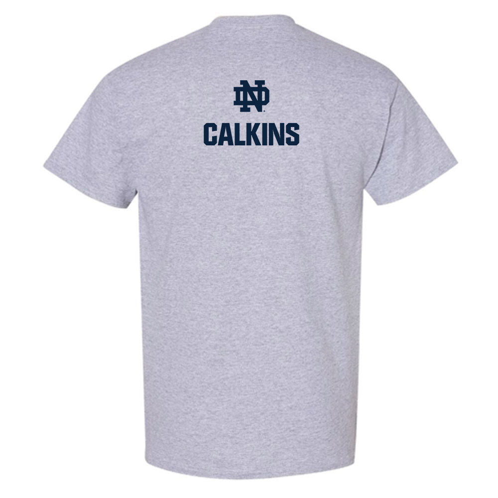 Notre Dame - NCAA Men's Swimming & Diving : Brady Calkins - Classic Fashion Shersey T-Shirt-1