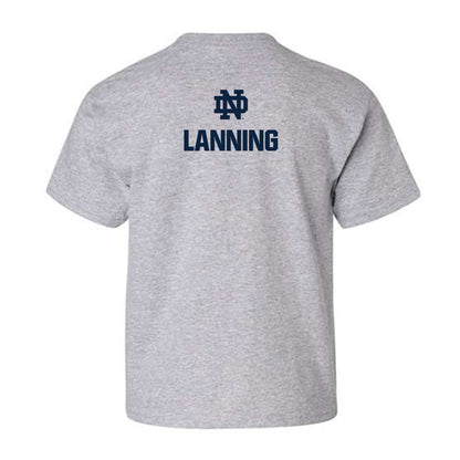 Notre Dame - NCAA Women's Swimming & Diving : Gracyn Lanning - Classic Fashion Shersey Youth T-Shirt-1