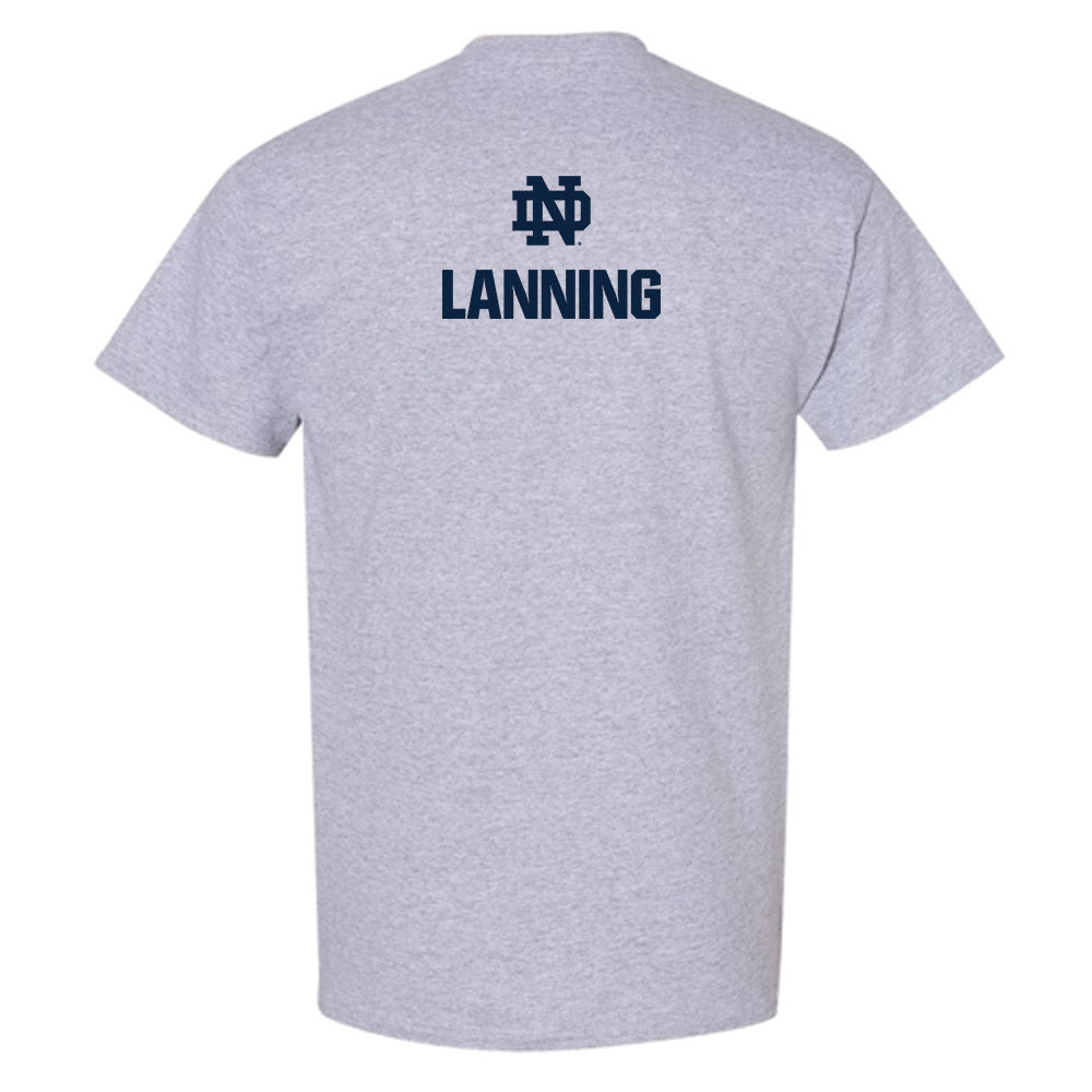 Notre Dame - NCAA Women's Swimming & Diving : Gracyn Lanning - Classic Fashion Shersey T-Shirt-1