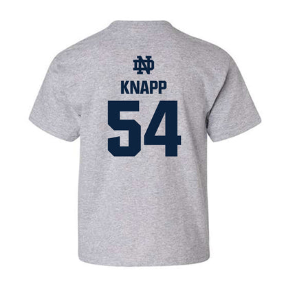 Notre Dame - NCAA Football : Anthonie Knapp - Classic Fashion Shersey Youth T-Shirt-1