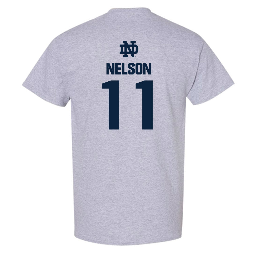 Notre Dame - NCAA Men's Ice Hockey : Danny Nelson - Classic Fashion Shersey T-Shirt-1