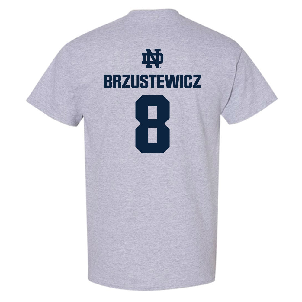 Notre Dame - NCAA Baseball : Hudson Brzustewicz - Classic Fashion Shersey T-Shirt-1