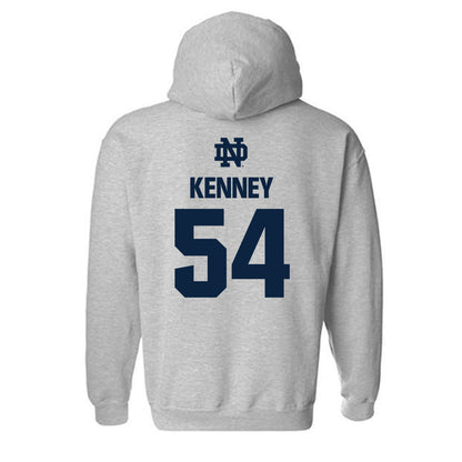 Notre Dame - NCAA Men's Lacrosse : James Kenney - Classic Fashion Shersey Hooded Sweatshirt