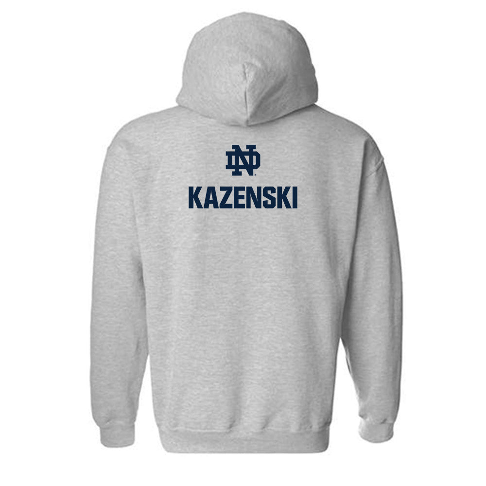 Notre Dame - NCAA Cheerleading : Kylee Kazenski - Classic Fashion Shersey Hooded Sweatshirt