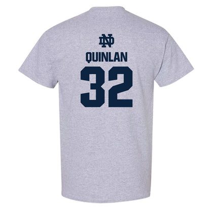 Notre Dame - NCAA Men's Ice Hockey : Patrick Quinlan - Classic Fashion Shersey T-Shirt-1