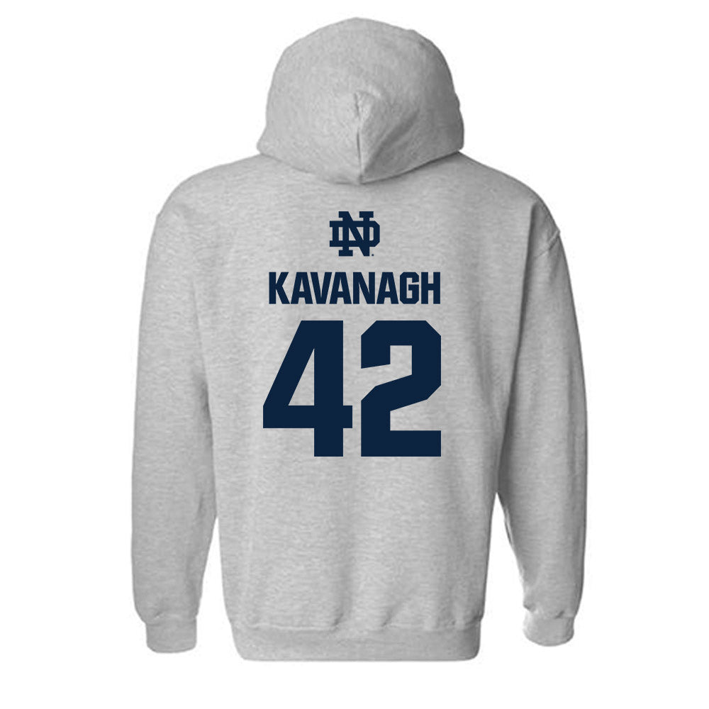 Notre Dame - NCAA Women's Lacrosse : Ingrid Kavanagh - Classic Fashion Shersey Hooded Sweatshirt-1