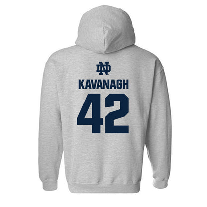Notre Dame - NCAA Women's Lacrosse : Ingrid Kavanagh - Classic Fashion Shersey Hooded Sweatshirt-1