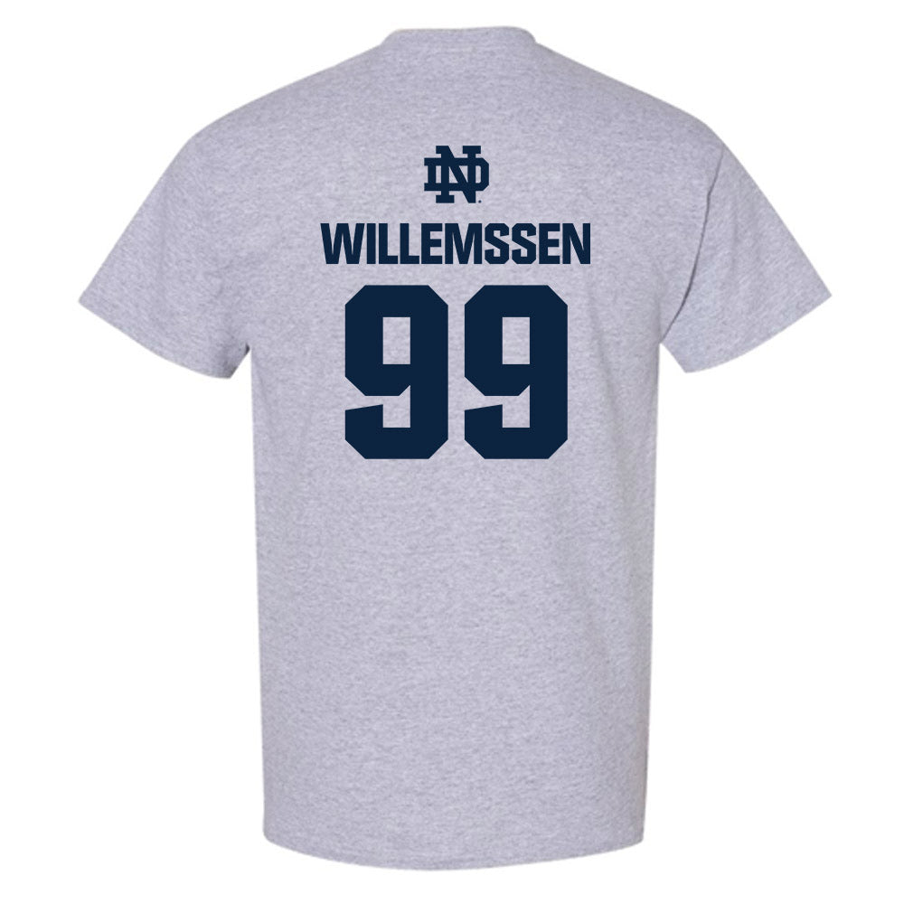 Notre Dame - NCAA Softball : Christina Willemssen - Classic Fashion Shersey T-Shirt-1
