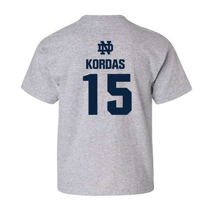 Notre Dame - NCAA Women's Volleyball : Mae Kordas - Classic Fashion Shersey Youth T-Shirt-1