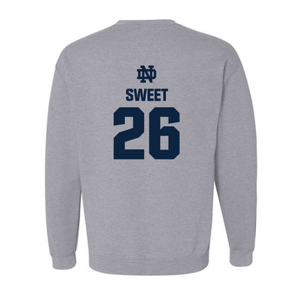 Notre Dame - NCAA Softball : Tenley Sweet - Classic Fashion Shersey Crewneck Sweatshirt-1