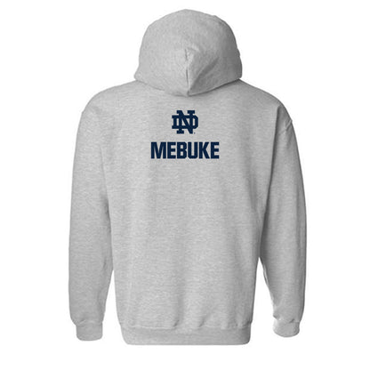 Notre Dame - NCAA Women's Fencing : Barbare Mebuke - Classic Fashion Shersey Hooded Sweatshirt-1