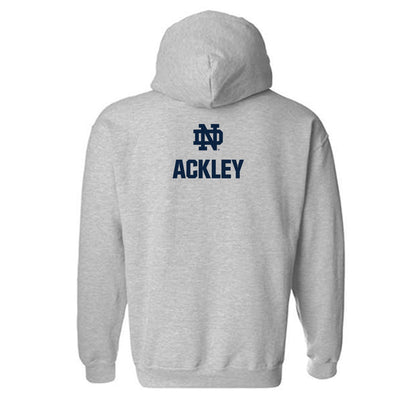 Notre Dame - NCAA Men's Cross Country : Daelen Ackley - Classic Fashion Shersey Hooded Sweatshirt