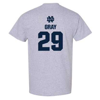 Notre Dame - NCAA Football : Christian Gray - Classic Fashion Shersey T-Shirt-1