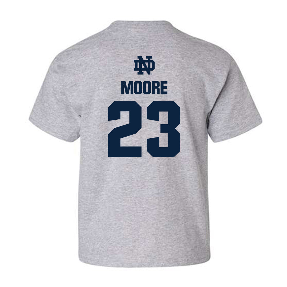 Notre Dame - NCAA Women's Lacrosse : Molly Moore - Classic Fashion Shersey Youth T-Shirt-1