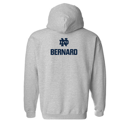 Notre Dame - NCAA Women's Track & Field : Rudecia Bernard - Classic Fashion Shersey Hooded Sweatshirt-1
