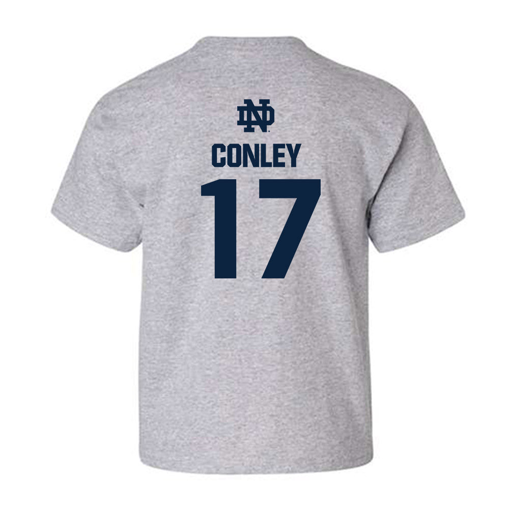 Notre Dame - NCAA Women's Lacrosse : Angie Conley - Classic Fashion Shersey Youth T-Shirt-1