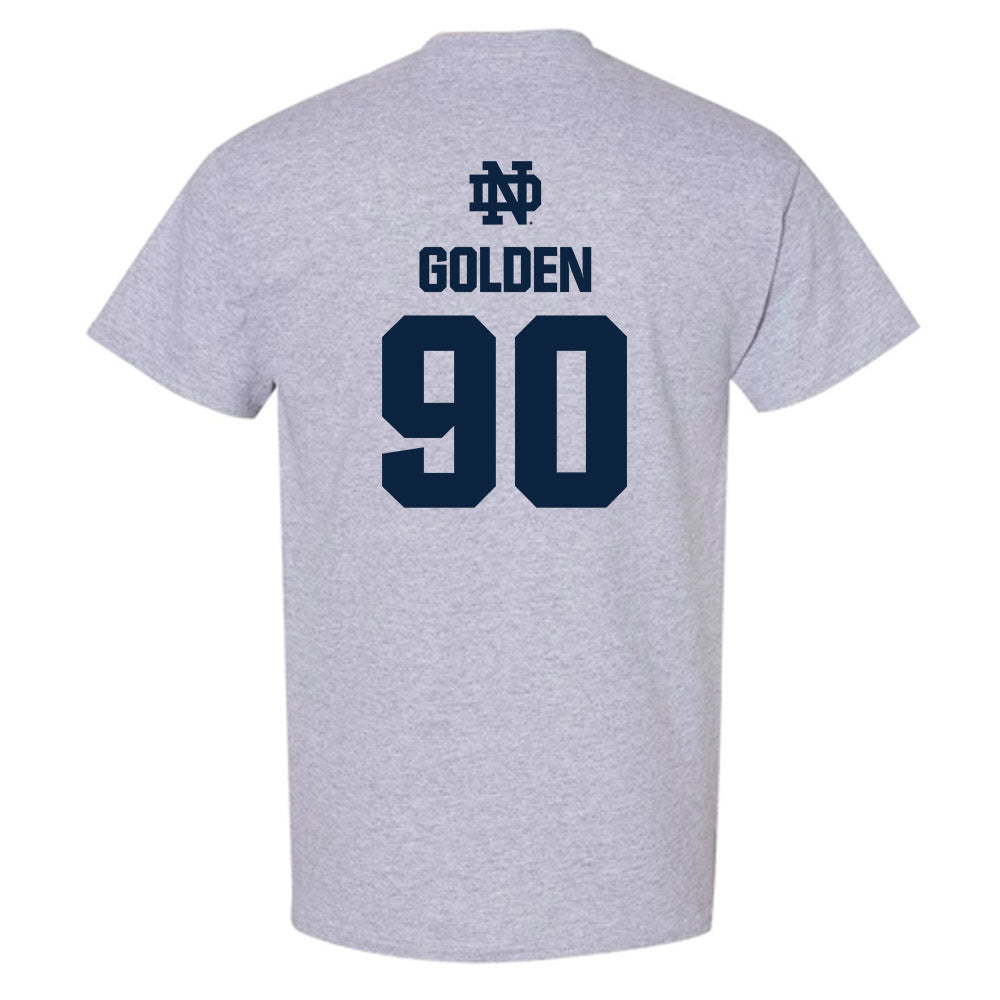 Notre Dame - NCAA Football : Elijah Golden - Classic Fashion Shersey T-Shirt-1