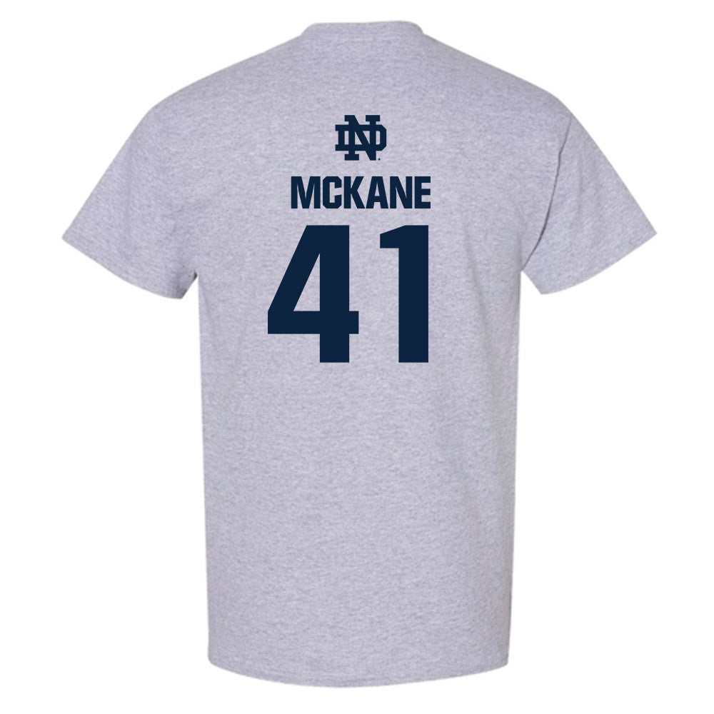 Notre Dame - NCAA Men's Lacrosse : Matt McKane - Classic Fashion Shersey T-Shirt-1