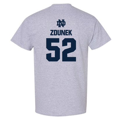 Notre Dame - NCAA Baseball : Eric Zdunek - Classic Fashion Shersey T-Shirt-1