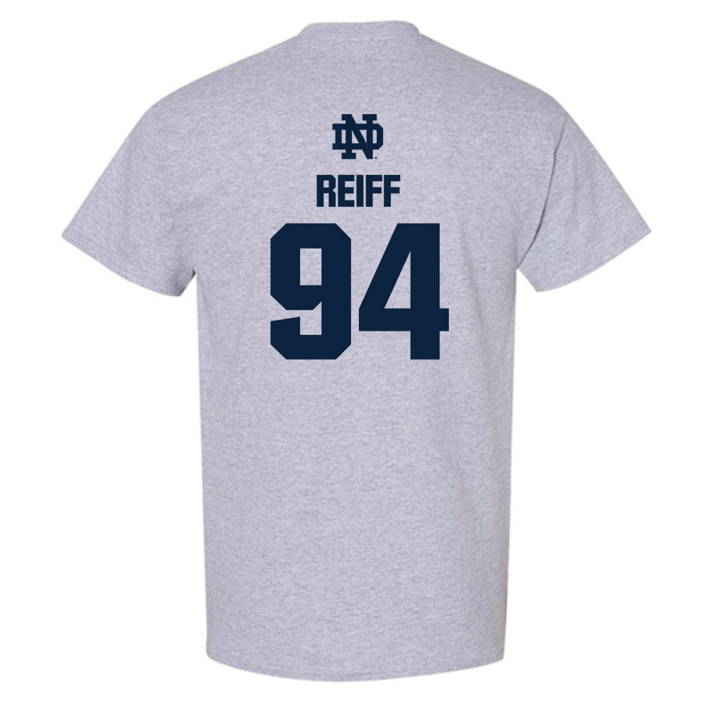 Notre Dame - NCAA Football : Joe Reiff - Classic Fashion Shersey T-Shirt-1