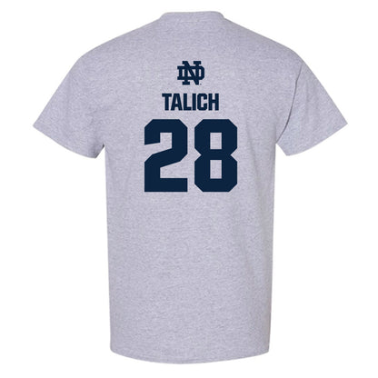 Notre Dame - NCAA Football : Luke Talich - Classic Fashion Shersey T-Shirt-1