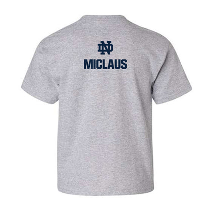 Notre Dame - NCAA Men's Fencing : Justin Miclaus - Classic Fashion Shersey Youth T-Shirt-1