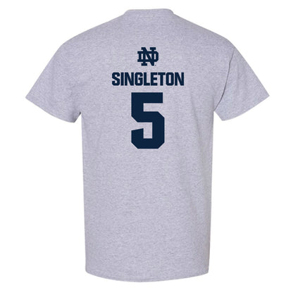 Notre Dame - NCAA Baseball : Dylan Singleton - Classic Fashion Shersey T-Shirt-1