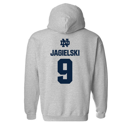 Notre Dame - NCAA Softball : Cassidy Jagielski - Classic Fashion Shersey Hooded Sweatshirt-1
