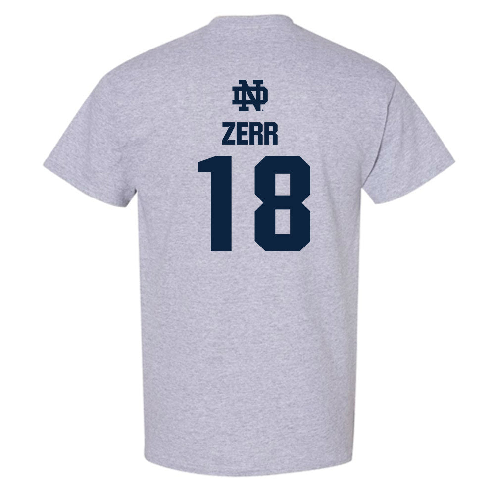 Notre Dame - NCAA Baseball : Aiden Zerr - Classic Fashion Shersey T-Shirt-1