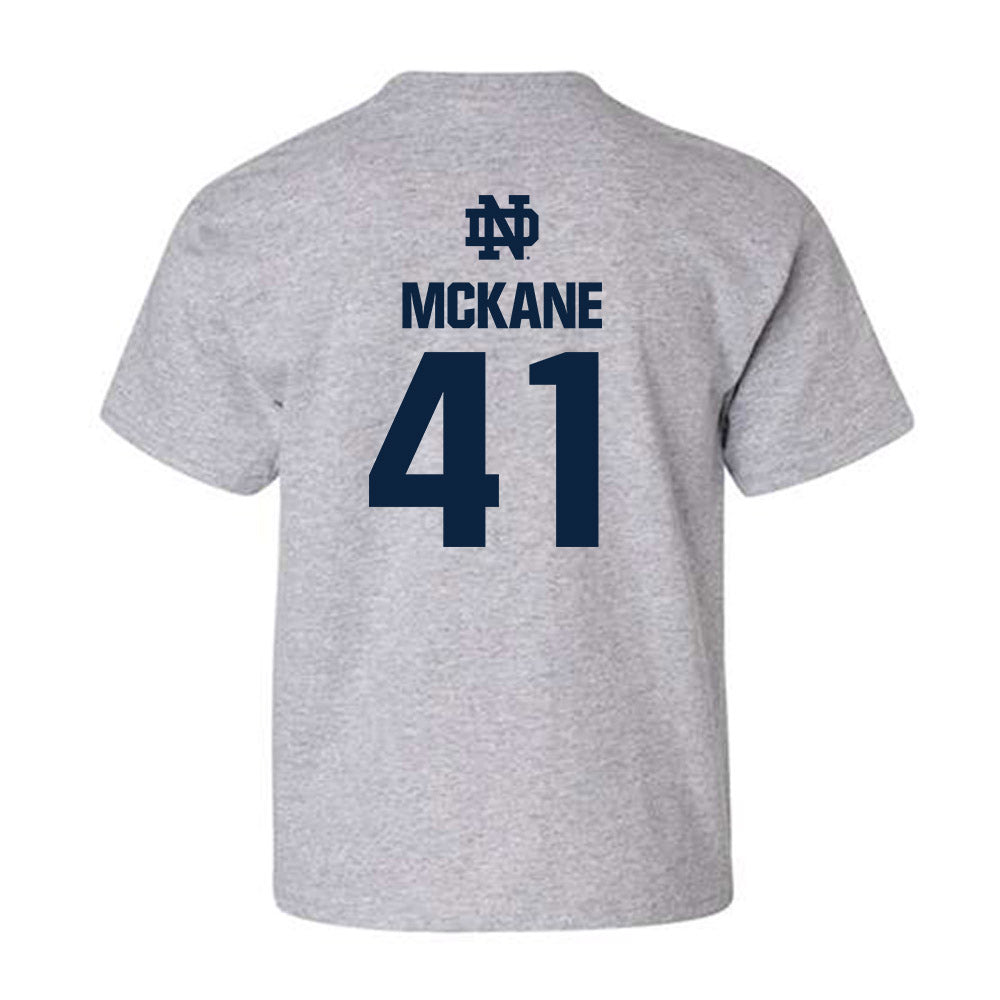 Notre Dame - NCAA Men's Lacrosse : Matt McKane - Classic Fashion Shersey Youth T-Shirt-1