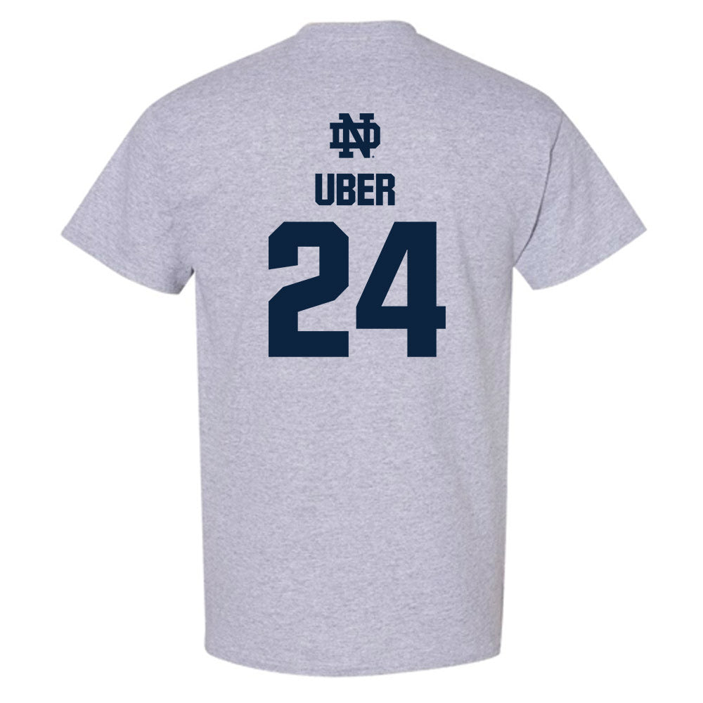 Notre Dame - NCAA Baseball : Ty Uber - Classic Fashion Shersey T-Shirt-1