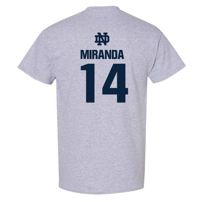 Notre Dame - NCAA Baseball : Shane Miranda - Classic Fashion Shersey T-Shirt-1
