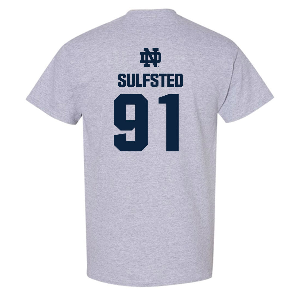 Notre Dame - NCAA Football : Gordy Sulfsted - Classic Fashion Shersey T-Shirt-1