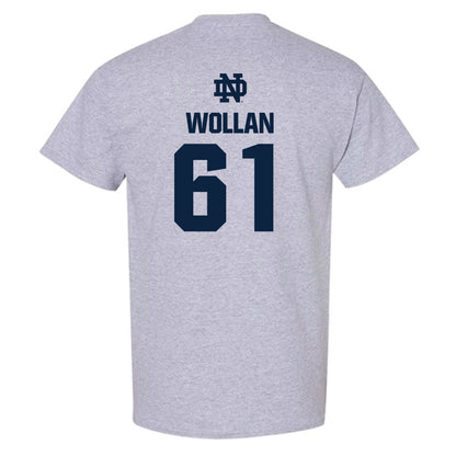 Notre Dame - NCAA Football : Robbie Wollan - Classic Fashion Shersey T-Shirt-1