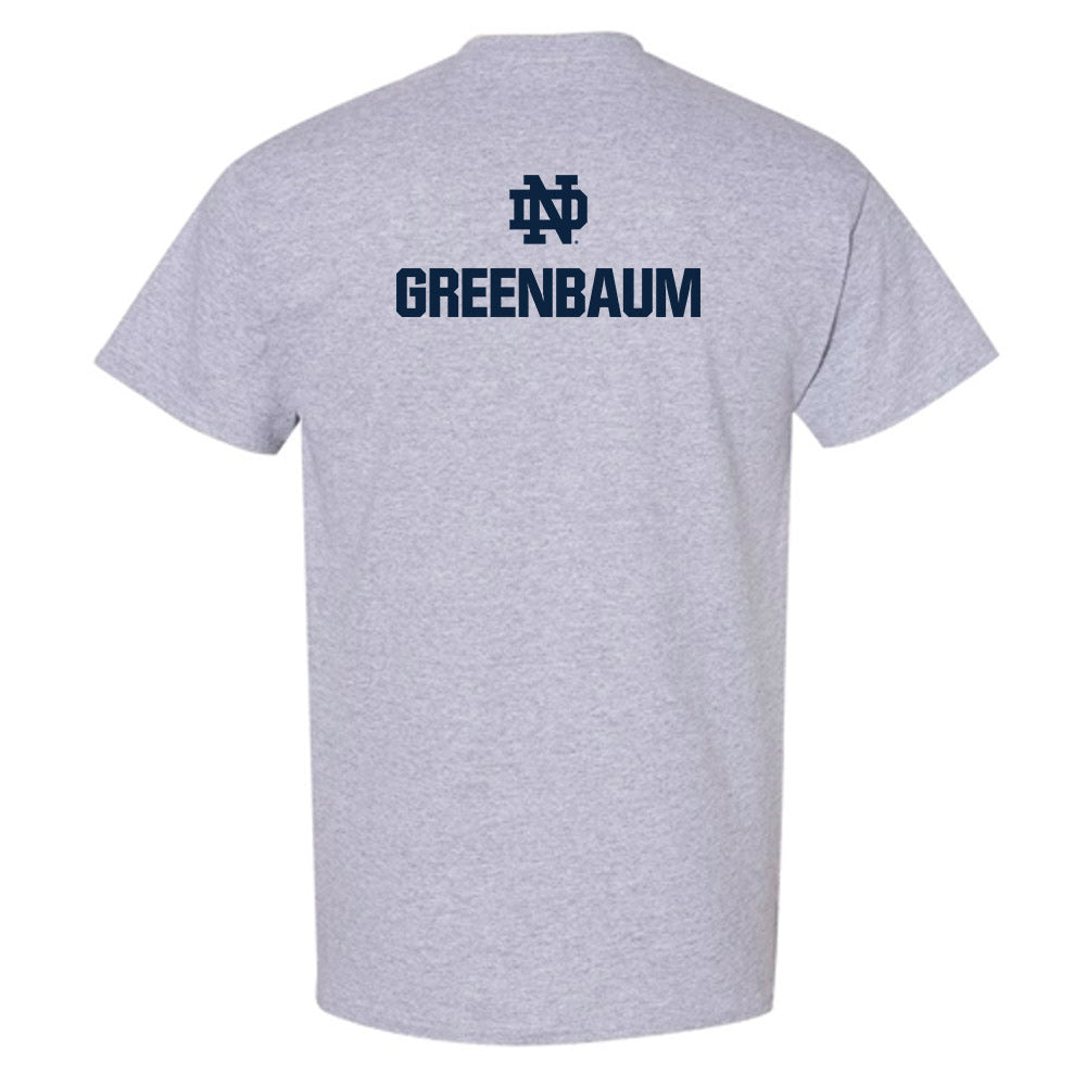Notre Dame - NCAA Men's Fencing : Ian Greenbaum - Classic Fashion Shersey T-Shirt-1