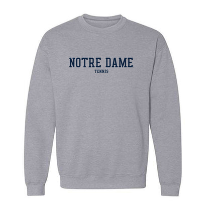Notre Dame - NCAA Men's Tennis : Nolan Balthazor - Classic Fashion Shersey Crewneck Sweatshirt-0