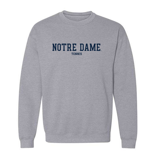 Notre Dame - NCAA Men's Tennis : Nolan Balthazor - Classic Fashion Shersey Crewneck Sweatshirt-0