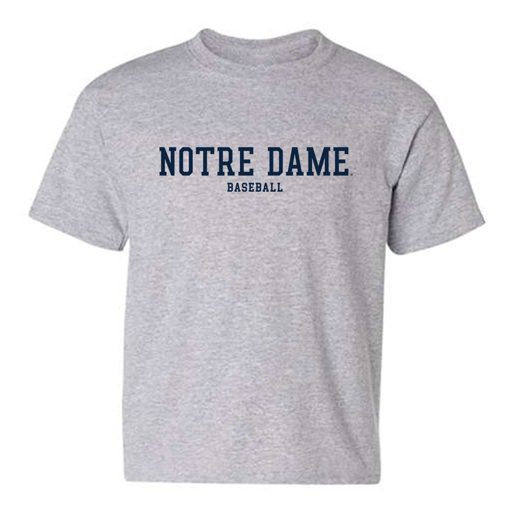 Notre Dame - NCAA Baseball : Dylan Singleton - Classic Fashion Shersey Youth T-Shirt-0