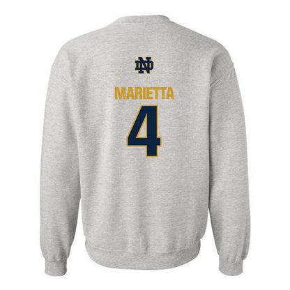 Notre Dame - NCAA Softball : Ashley Marietta - Classic Fashion Shersey Crewneck Sweatshirt-1