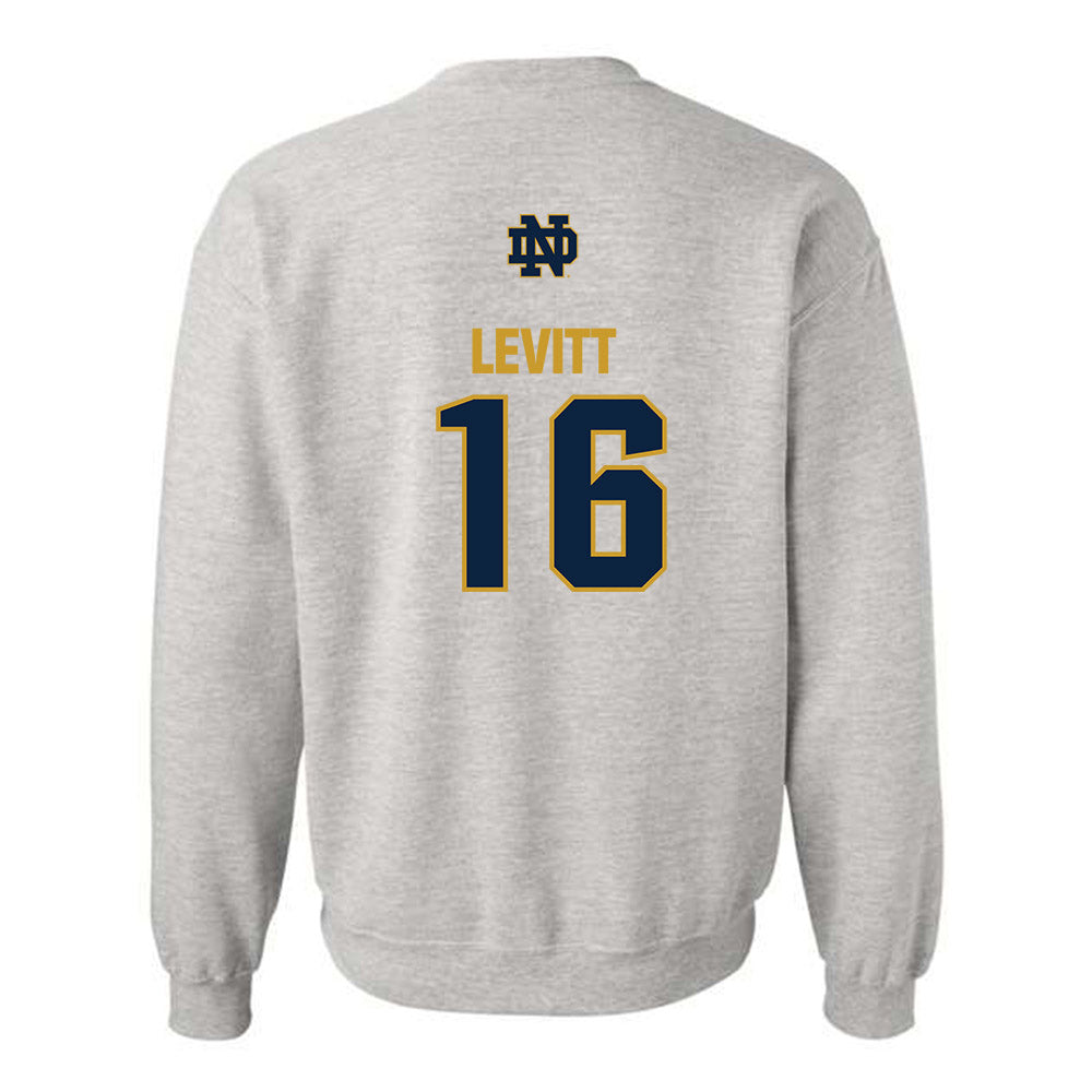 Notre Dame - NCAA Softball : Olivia Levitt - Classic Fashion Shersey Crewneck Sweatshirt