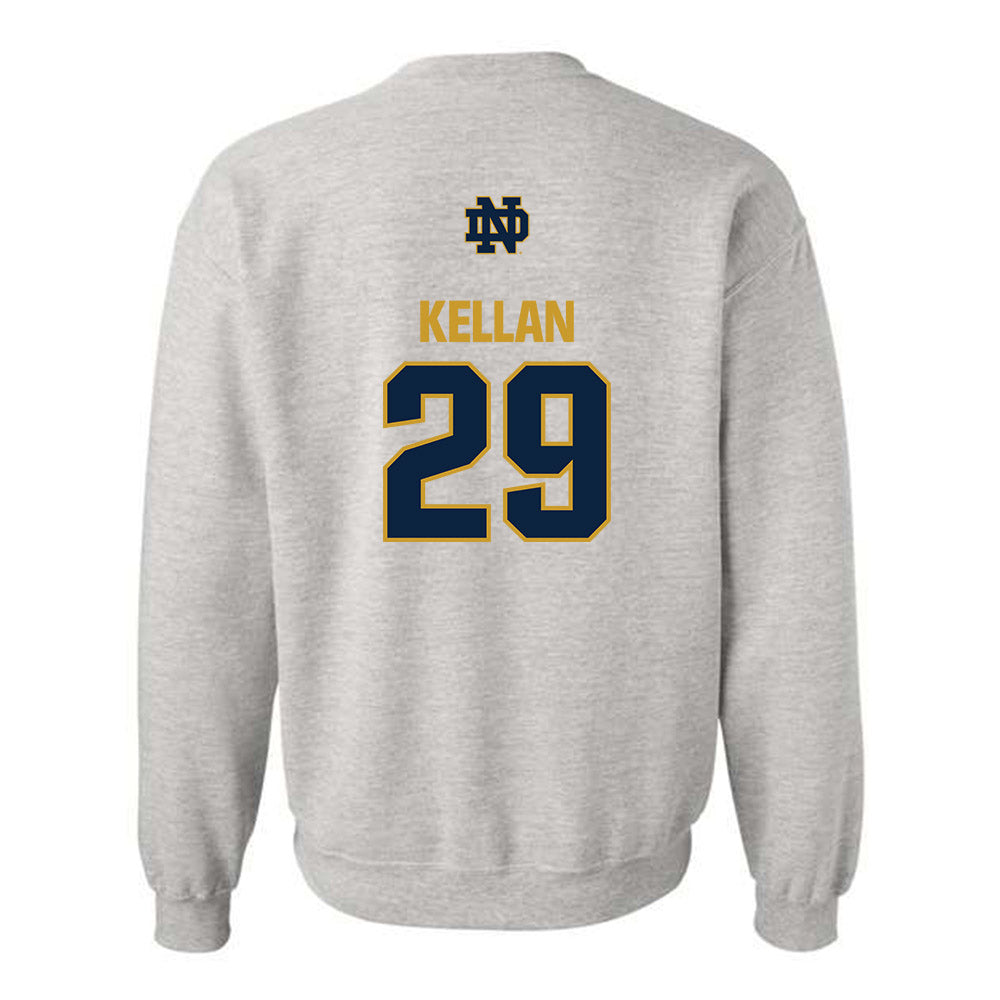 Notre Dame - NCAA Men's Lacrosse : Dylan Kellan - Classic Fashion Shersey Crewneck Sweatshirt-1