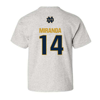 Notre Dame - NCAA Baseball : Shane Miranda - Classic Fashion Shersey Youth T-Shirt-1