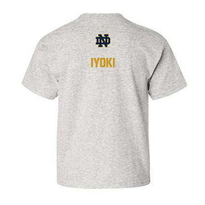 Notre Dame - NCAA Men's Fencing : Kent Iyoki - Classic Fashion Shersey Youth T-Shirt-1