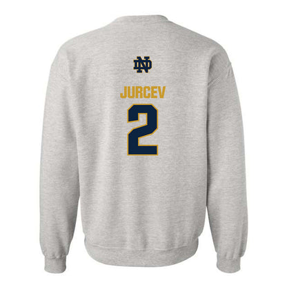 Notre Dame - NCAA Men's Ice Hockey : Jimmy Jurcev - Classic Fashion Shersey Crewneck Sweatshirt